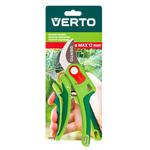 Секатор Verto садовий з ковадлом регулювання ширини