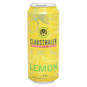Clausthaler Lemon Non-alcoholic Beer 0.5l - buy, prices for EKO Market - photo 1