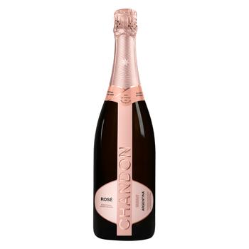 Вино игристое Chandon Brut розовое сухое 12% 0,75л - купить, цены на Восторг - фото 1