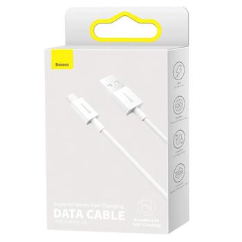 Baseus Superior Series Fast Charging Micro USB White Cable 2A 1m