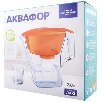 Водоочиститель Аквафор Кувшин Лаки 2,8л - купить, цены на Auchan - фото 1