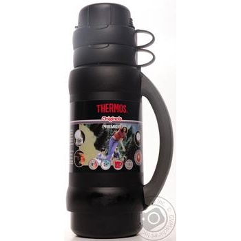 Термос Прем'єр Thermos 1л 34-100 чорний - купити, ціни на NOVUS - фото 1