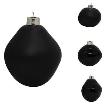 Koopman Christmas Tree Decoration 8cm Black - buy, prices for NOVUS - photo 1