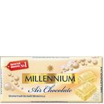 Шоколад Millennium білий пористий 90г