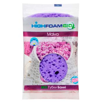 Губка High Foam Bio Malva банна - купити, ціни на Восторг - фото 1