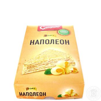 Sladkov Napoleon cake 200g - buy, prices for MegaMarket - photo 1