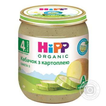 Hipp for children from 4 months potatoes and squash puree 125g - buy, prices for MegaMarket - photo 1