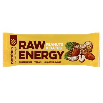 Bombus Salted Caramel and Peanuts Energy Bar 50g - buy, prices for COSMOS - photo 1