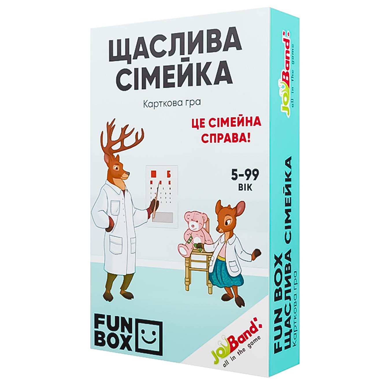 

Игра настольная JoyBand Fun Box Счастливая семейка