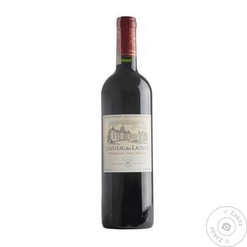 Chateau des Laurets Puisseguin Saint-Emillion red dry wine 14.5% 0.75l