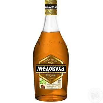 Medovukha Hrechana Vodka 40% 0.5l - buy, prices for Auchan - photo 2