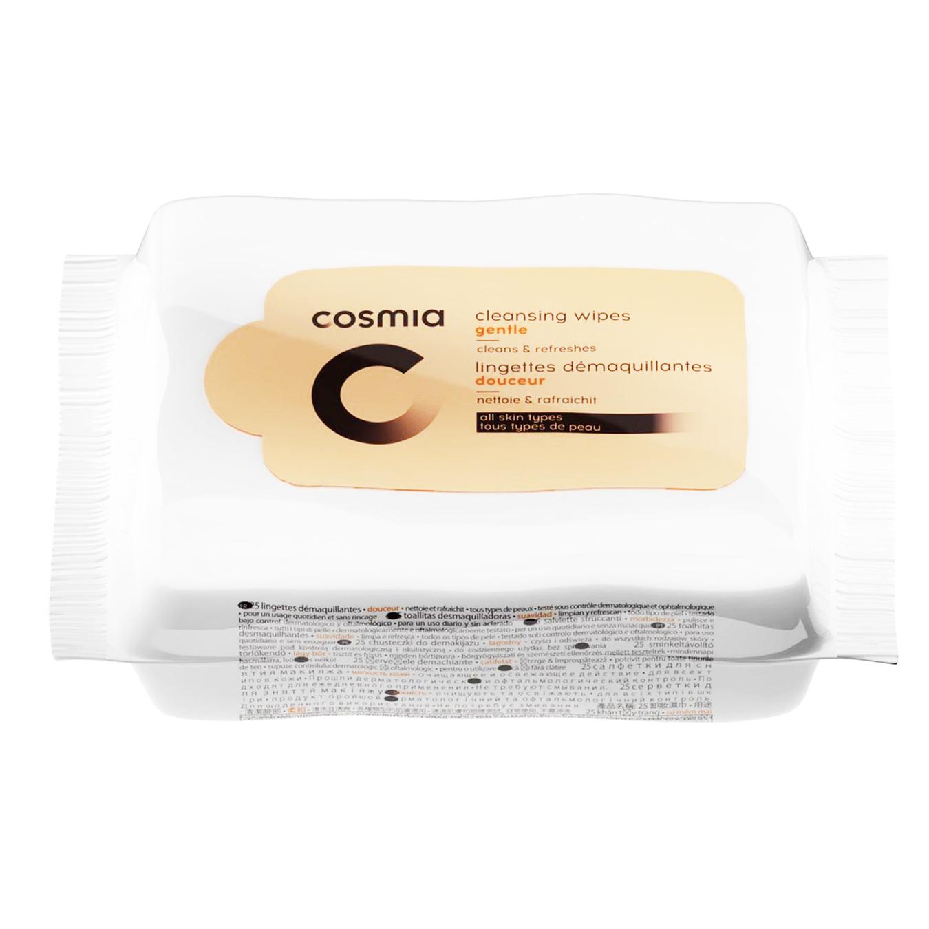 

Салфетки Cosmia для снятия макияжа 132,5г