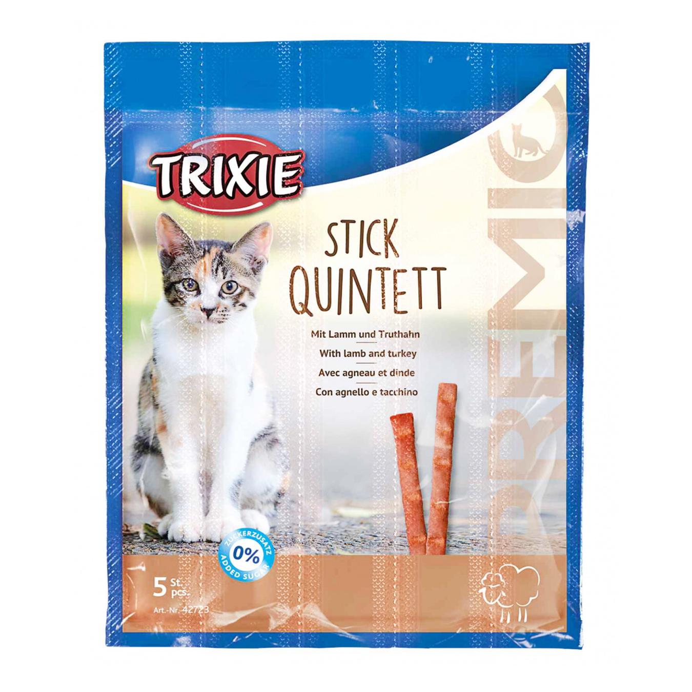 

Лакомства Trixie Stick Quintett с ягненком и индейкой 5г*5шт