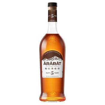 Ararat 5 Years Brandy 40% 0.5l - buy, prices for NOVUS - photo 1