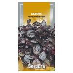 Насіння Seedera Пряно-ароматична культура Базилік фіолетовий Червоний Рубін 0,3г