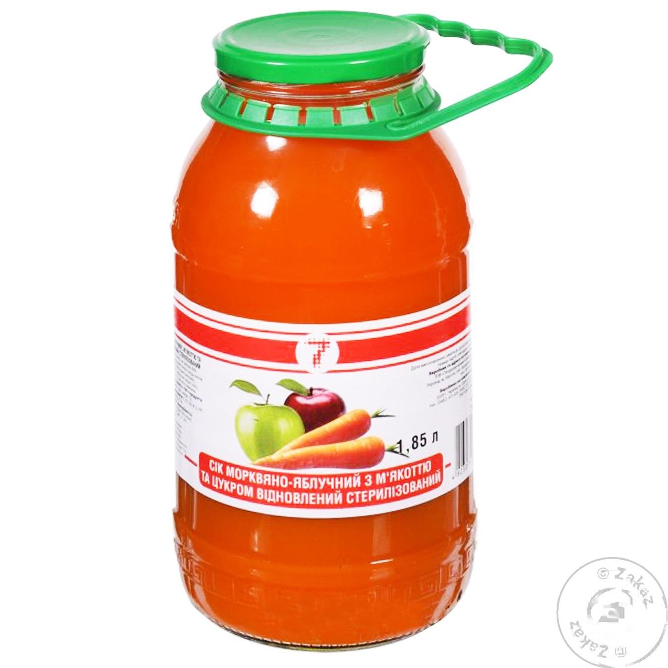 

Сок Семерка морковно-яблочный 1.85л