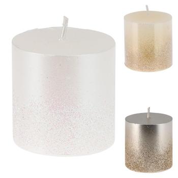 Koopman Candle with Glitter 5cm in Assortment - buy, prices for NOVUS - photo 1