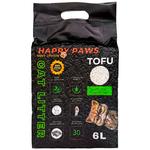 Наповнювач соєвий для котячого туалету Happy Paws Tofu 6 л - зелений чай