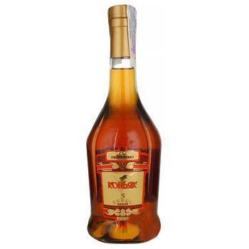 Colusvin 5 Years Cognac 40% 0.5l - buy, prices for Supermarket "Kharkiv" - photo 1