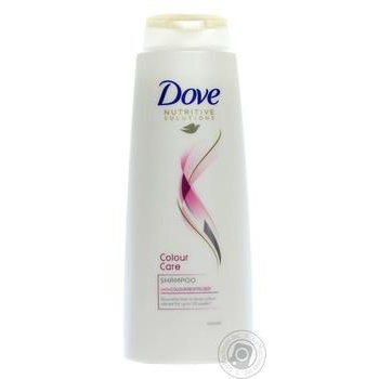 Шампунь Dove Nutritive Solutions Сияние цвета для окрашенных волос 400мл купить, цены на МегаМаркет - фото 1