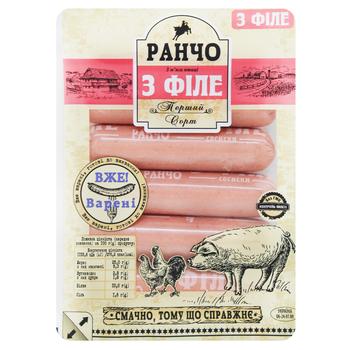 Racho Fillet Wieners First Grade 275g - buy, prices for Torba - photo 1