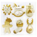 Golden Decoration Set 6pcs