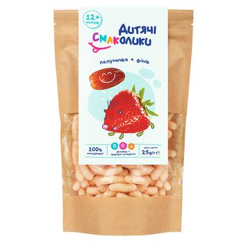 Dytiachi Smakolyky Strawberry-Date Cereal Sticks 25g - buy, prices for Supermarket "Kharkiv" - photo 1