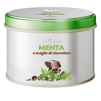Мороженое AgriGelato Мятное с кусочками шоколада 320г - купить, цены на КОСМОС - фото 1