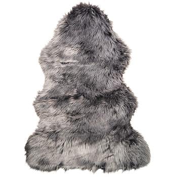 Tarrington House Carpet faux fur gray 55Х80см - buy, prices for METRO - photo 1