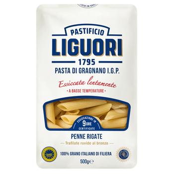 Макаронні вироби Pastificio Liguori Penne Rigate 500г - купити, ціни на NOVUS - фото 1