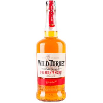 Бурбон Wild Turkey 40,5% 0,7л - купить, цены на КОСМОС - фото 1