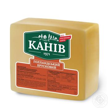 Kaniv 1971 Hollandskyi Hard Cheese 45% - buy, prices for Vostorg - photo 2