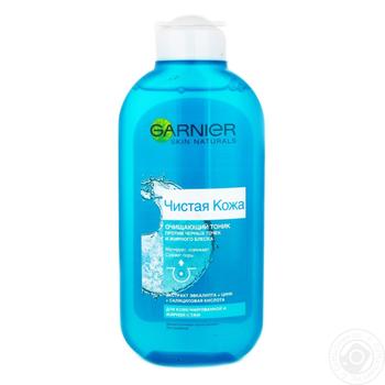Тонік Garnier д/обличчя усуває жирний блиск 200мл х6 купити, ціни на МегаМаркет - фото 1