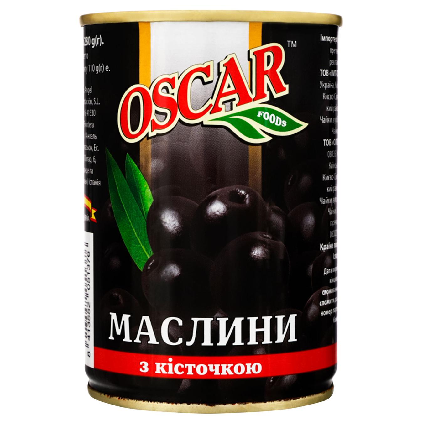 

Маслины Oscar с косточкой 280г