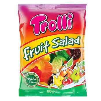 Мармелад Trolli Халяль Фруктовый салат 100г - купить, цены на КОСМОС - фото 1