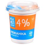 Ряженка Міськмолзавод №1 4% 300г