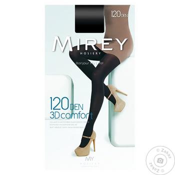 Колготы женские Mirey 3D Comfort 120ден р.3 nero - купить, цены на Таврия В - фото 1