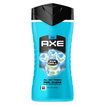 Гель для душа Axe Ice Chill 3in1 250мл - купить, цены на Идеал - фото 1