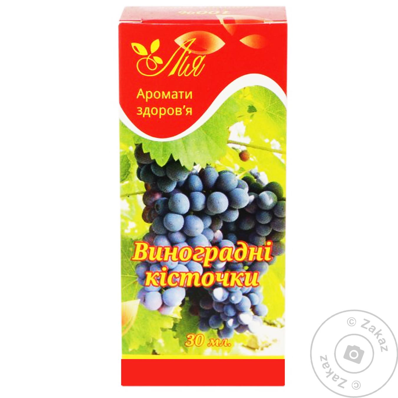 

Масло эфирное Лія Виноградные косточки 30мл