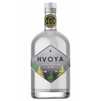 Hvoya Carpathian Gin 45% 0.5l