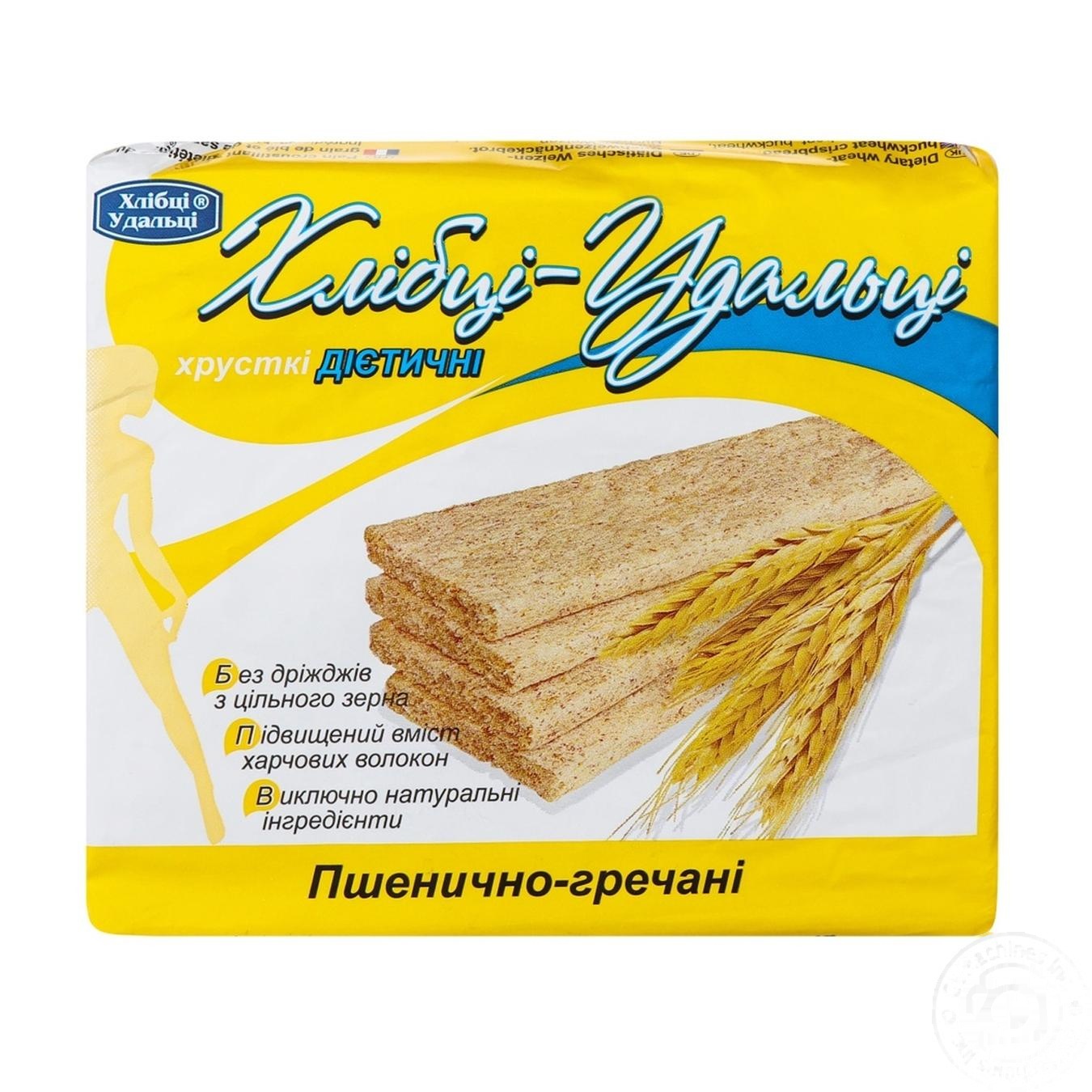 

Хлебцы Хлебцы-Удальцы пшенично-гречневые диетические 100г