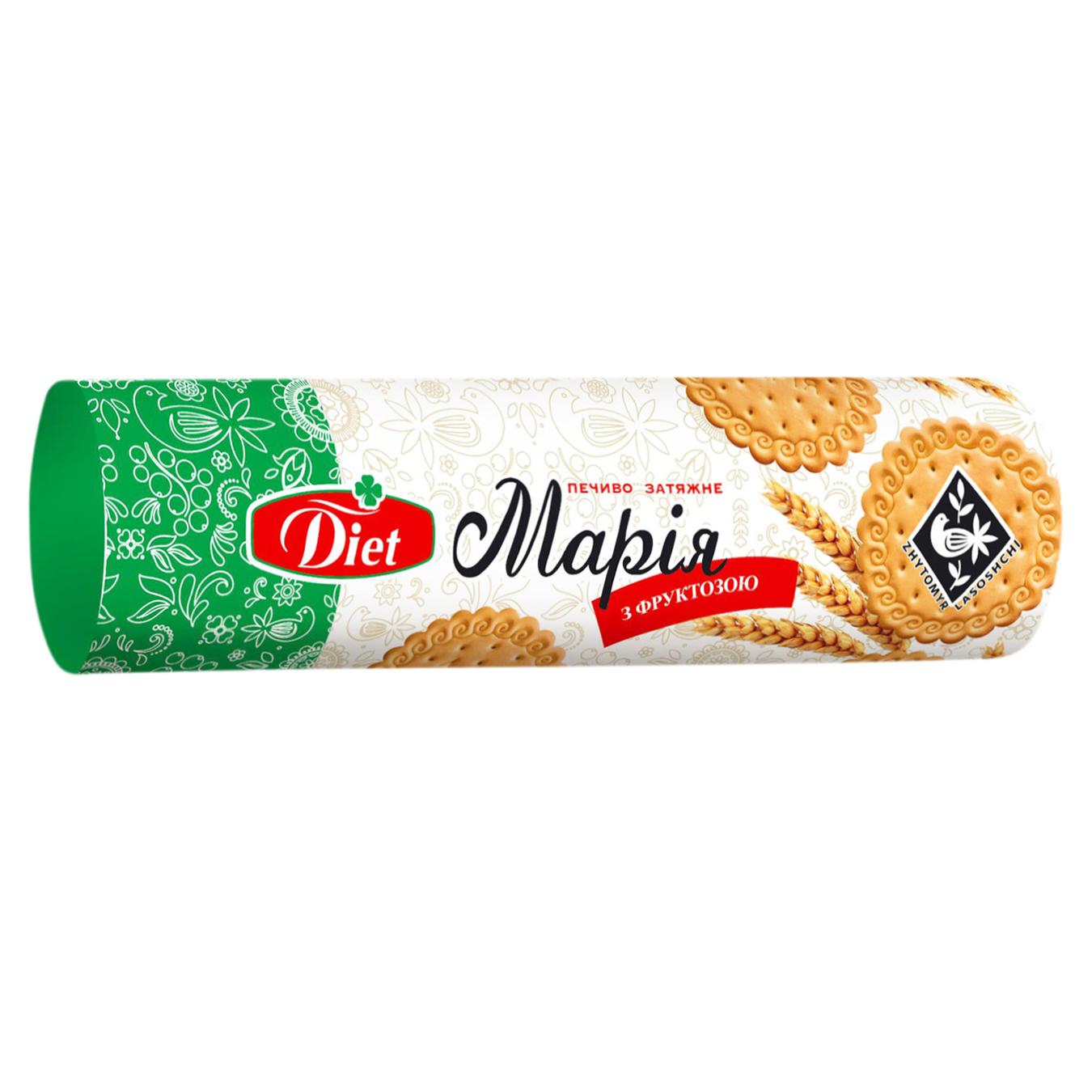 

Печенье Житомирские Ласощи Мария затяжное с фруктозой 240г
