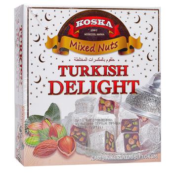 Koska Assorted Walnuts Turkish Delight 200g