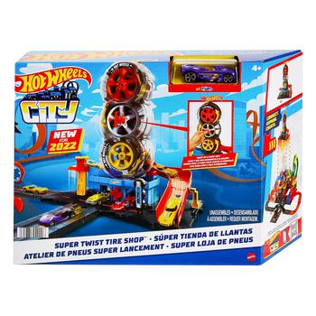 Hot Wheels Super Twist Tire Shop Play Set - buy, prices for Auchan - photo 1