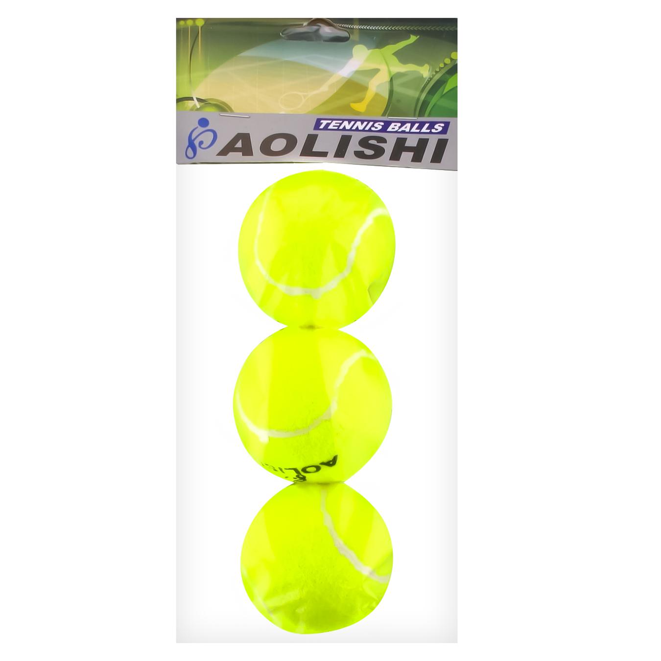 

Мячи для большого тенниса 17x12x7см 3шт