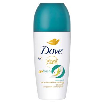 Dove Go Fresh Pear and Aloe Vera Roll-On Deodorant 50ml