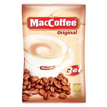 Напиток кофейный MacCoffee Original 3в1 20г*50шт