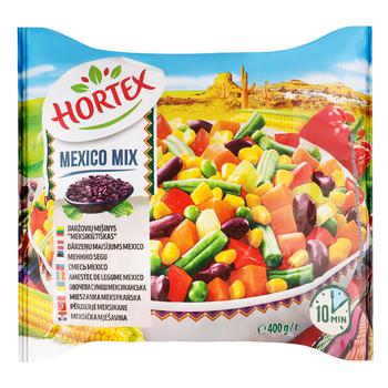 Смесь овощная Hortex Mexico замороженная 400г - купить, цены на Auchan - фото 1