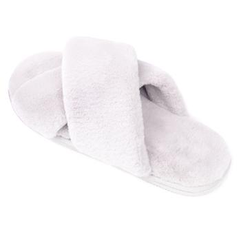 Twins HS-LUX Women's Gray Fur Homemade Slippers 38-39s - buy, prices for Tavria V - photo 2