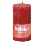 Bolsius Rustic Delicate Red Candle 130/68